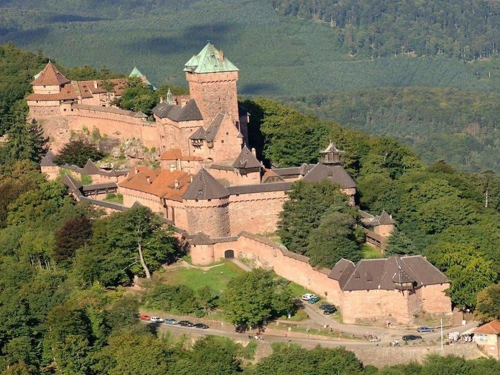 Hotel Au Nid De Cigognes Ostheim Eksteriør billede