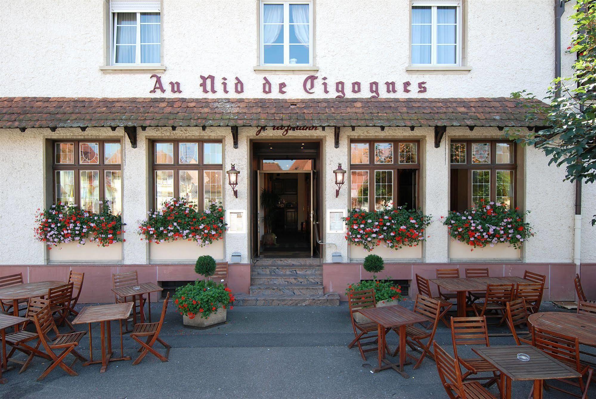 Hotel Au Nid De Cigognes Ostheim Eksteriør billede